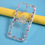 Coque iPhone 12 Max / 12 Pro Silicone et Strass