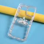 Coque iPhone 12 Max / 12 Pro Silicone et Strass