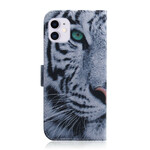 Housse iPhone 12 Max / 12 Pro Face de Tigre