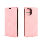 Flip Cover iPhone 12 Max / 12 Pro Effet Cuir Douceur