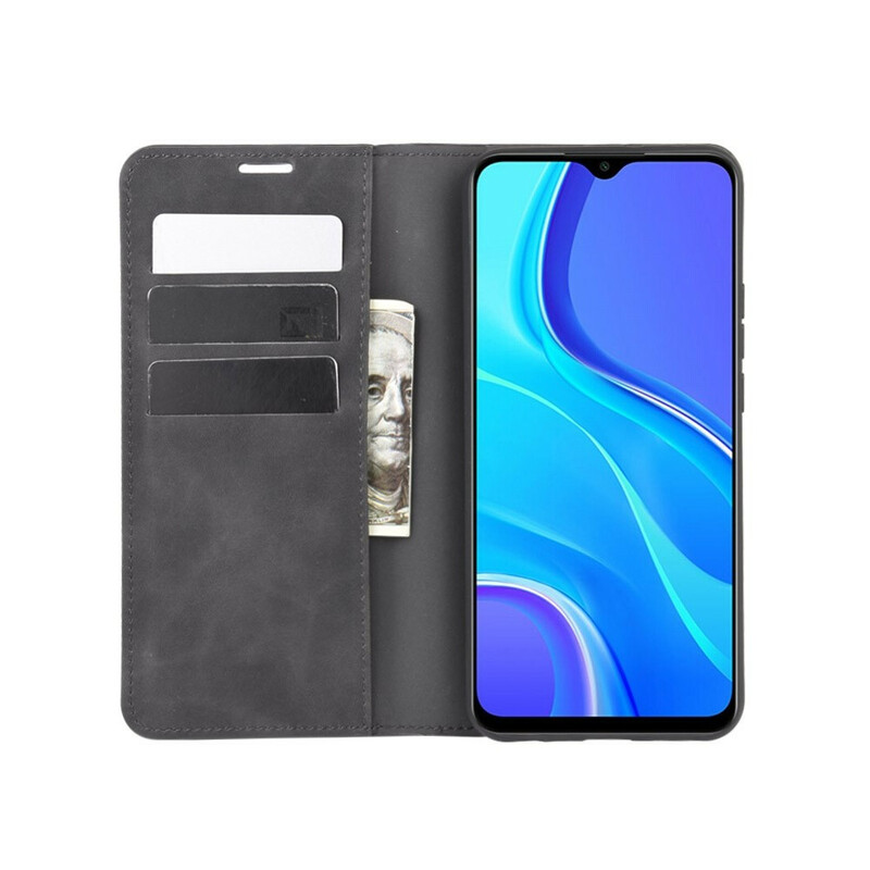 Flip Cover Xiaomi Redmi 9 Effet Cuir Douceur