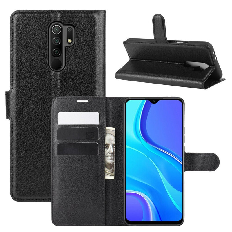 Housse Xiaomi Redmi 9 Simili Cuir Classique