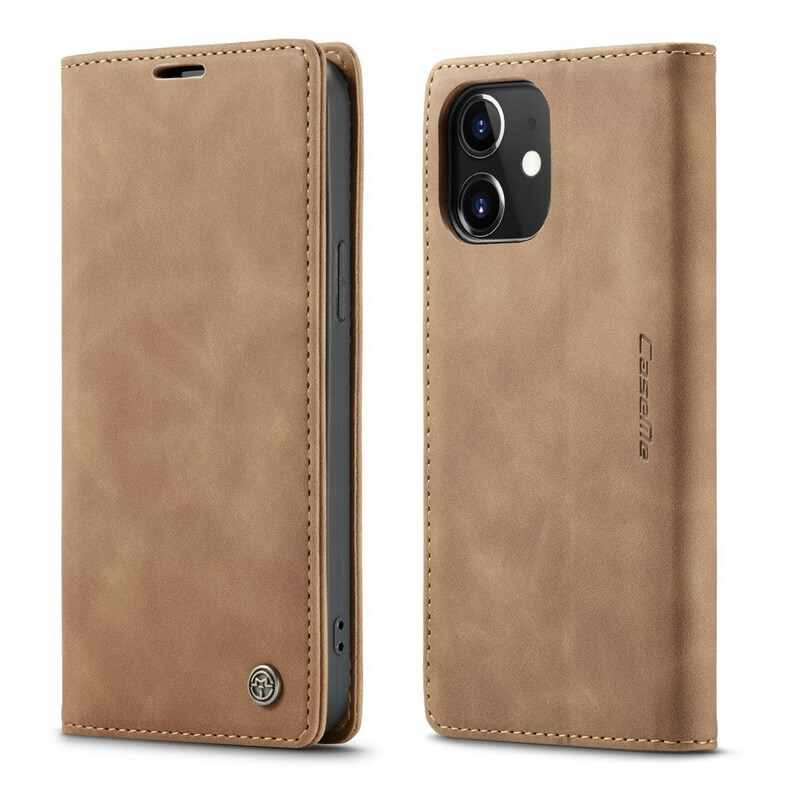 Flip Cover iPhone 12 Max / 12 Pro CASEME Simili Cuir