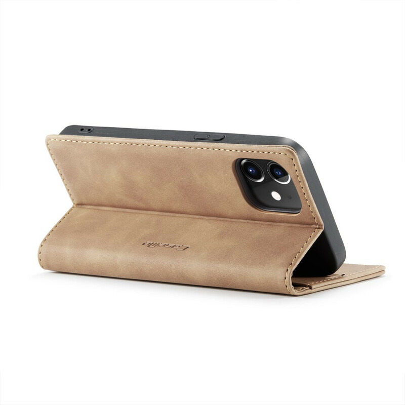 Flip Cover iPhone 12 Max / 12 Pro CASEME Simili Cuir