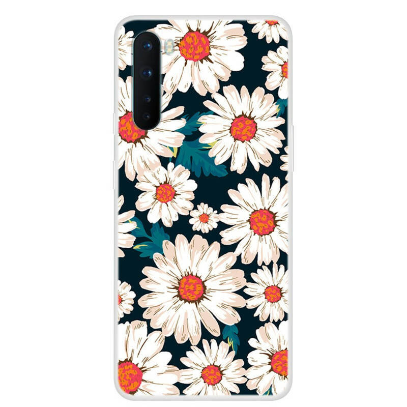 Coque OnePlus Nord Marguerites