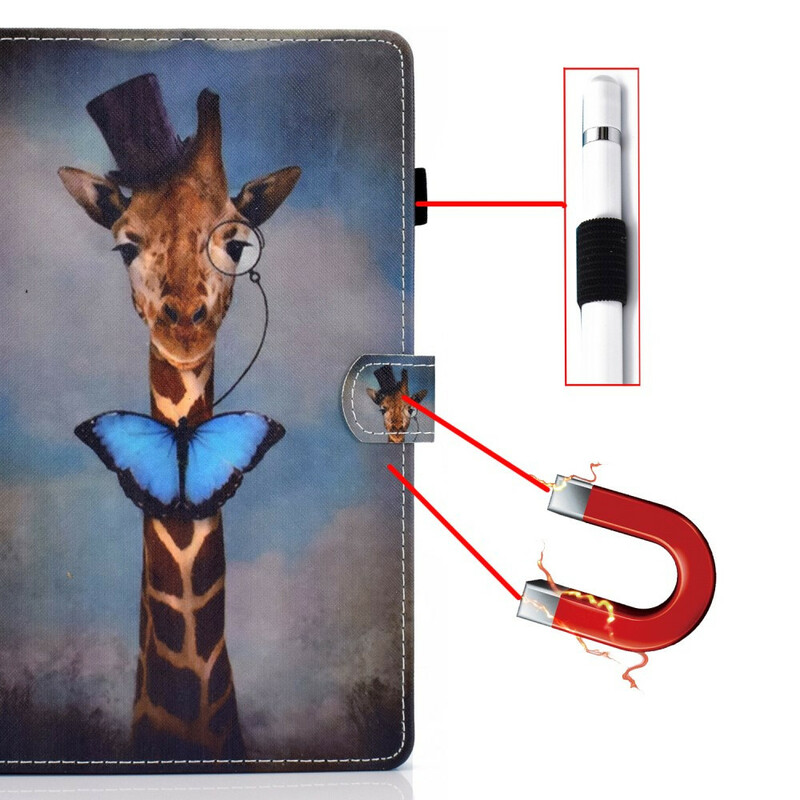 Housse iPad Air 10.9" (2020) Chic Girafe