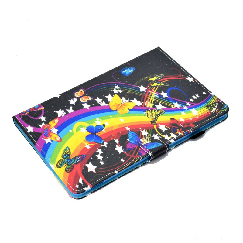 Housse iPad Air 10.9" (2020) Rainbow Butterflies