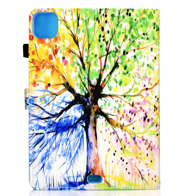 Housse iPad Air 10.9" (2020) Arbre Aquarelle