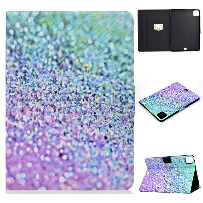 Housse iPad Air 10.9" (2020) Paillettes Brillantes