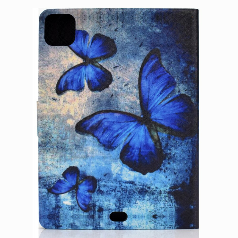 Housse iPad Air Papillons Bleus