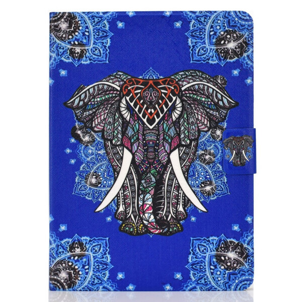 Housse iPad Air 10.9" (2020) Éléphant Mandala