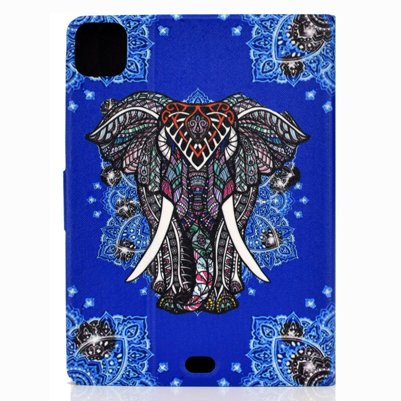 Housse iPad Air 10.9" (2020) Éléphant Mandala