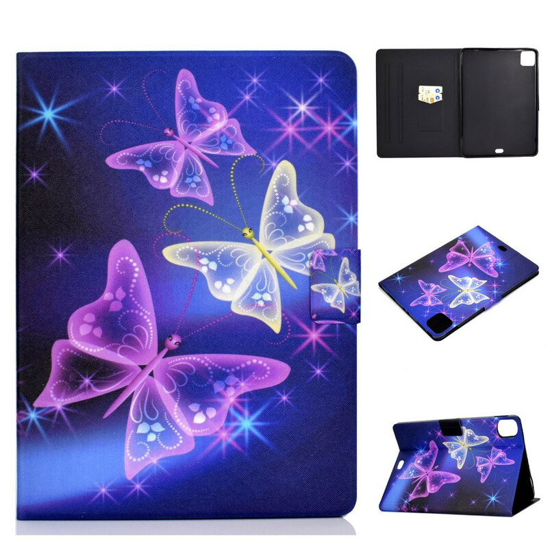 Housse iPad Ai5 10.9" (2020) Papillons Magiques