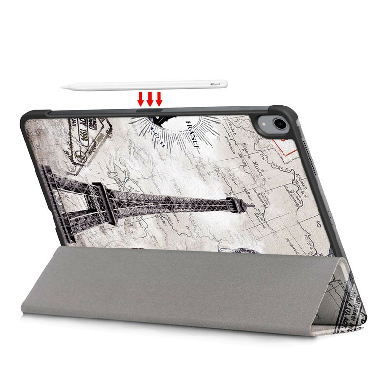 Smart Case iPad Air 10.9" (2020) Tour Eiffel Rétro