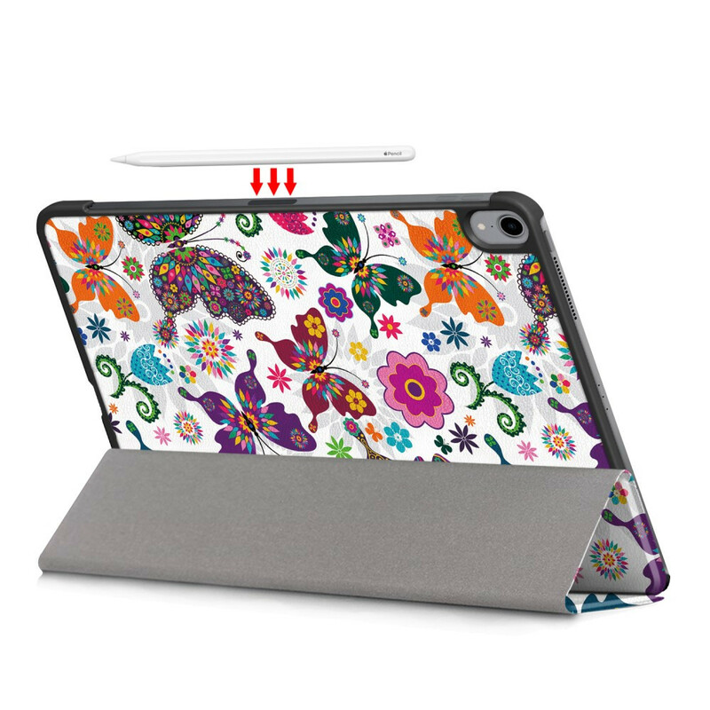 Smart Case iPad Air 10.9" (2020) Papillons Rétros