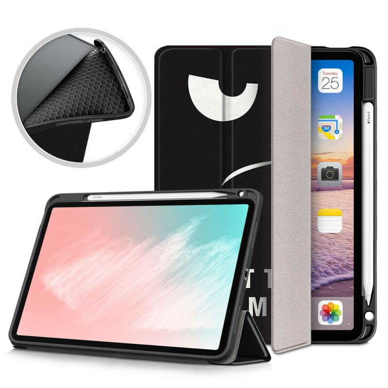 Smart Case iPad Air 10.9" (2020) Don't Touch Me avec Porte-Stylet