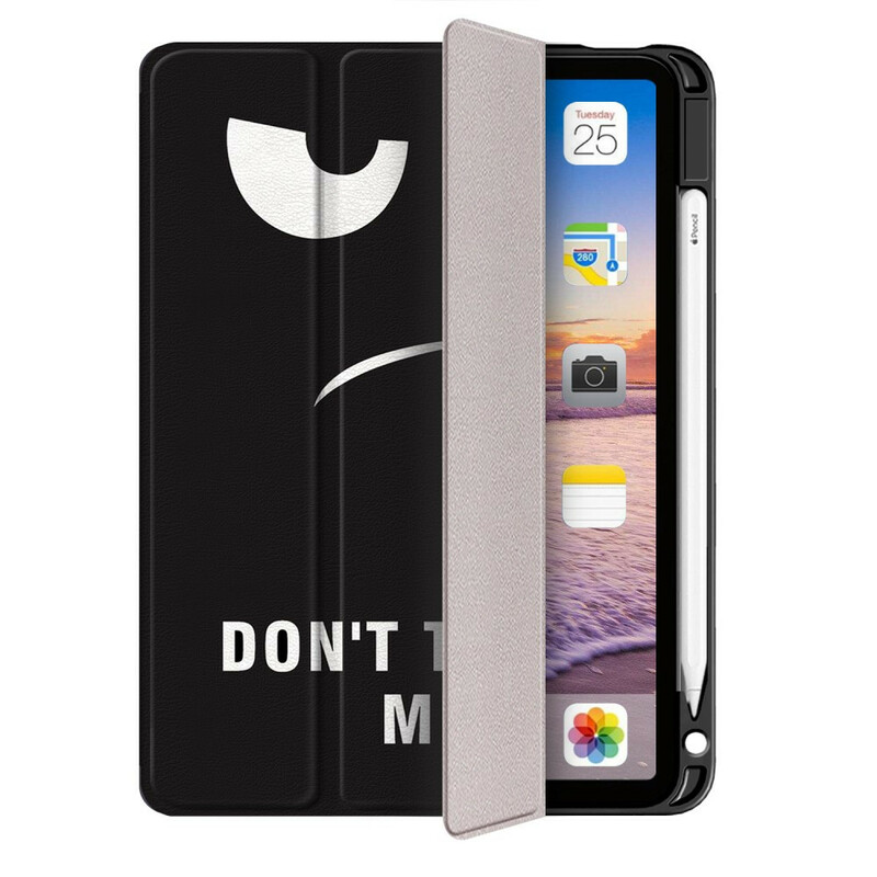 Smart Case iPad Air 10.9" (2020) Don't Touch Me avec Porte-Stylet