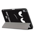 Smart Case iPad Air 10.9" (2020) Don't Touch Me avec Porte-Stylet