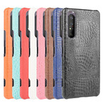 Coque Sony Xperia 1 II Effet Peau de Crocodile