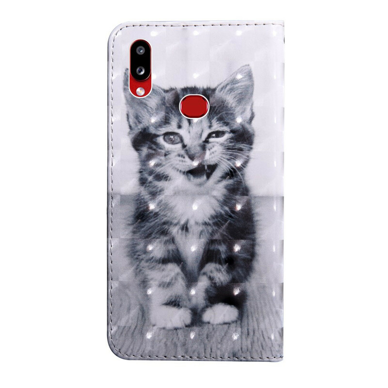 Housse Samsung Galaxy A10s Light Spot Ignace le Chaton