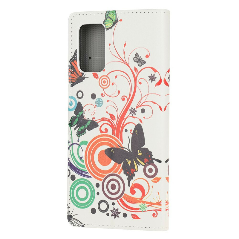 Housse Samsung Galaxy S20 FE Papillons et Fleurs