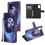 Housse Samsung Galaxy S20 FE Panda Cosmonautes