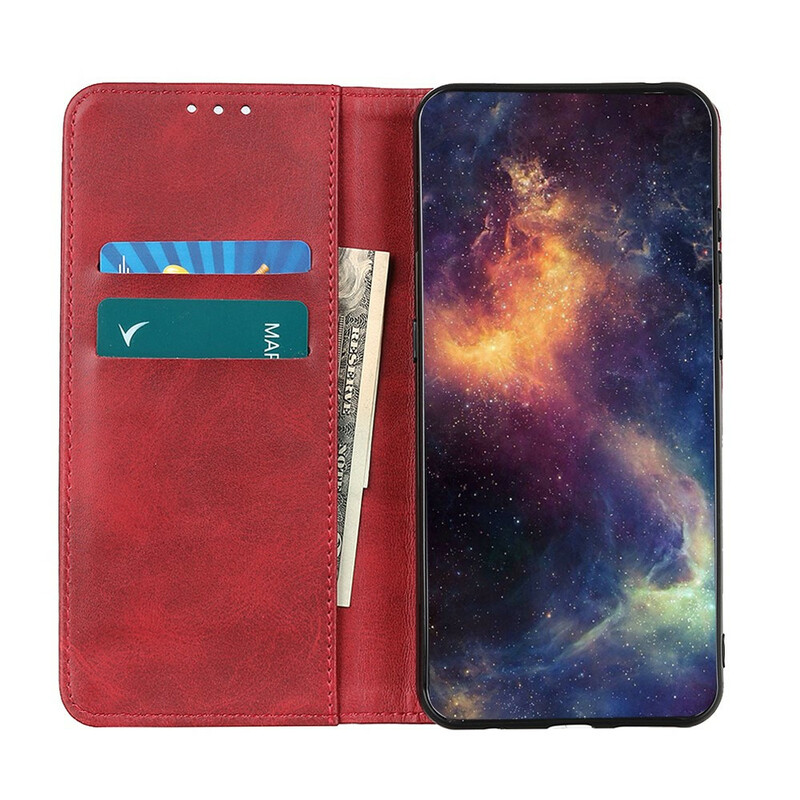 Flip Cover Samsung Galaxy S20 FE Cuir Fendu