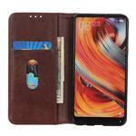 Flip Cover Samsung Galaxy S20 FE Cuir Litchi Fendu Classique