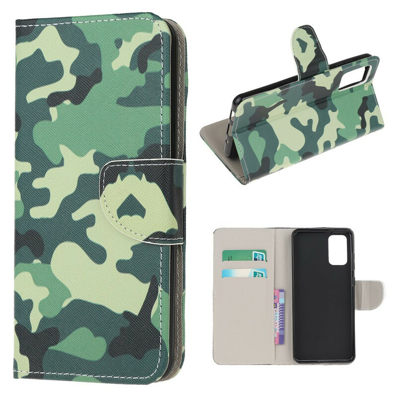 Housse Samsung Galaxy S20 FE Camouflage Militaire