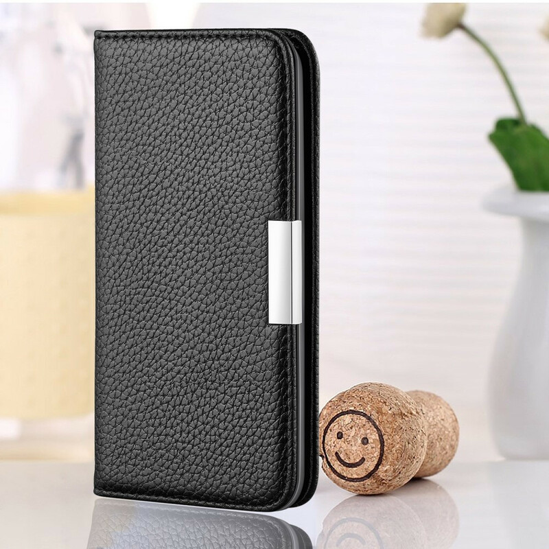 Flip Cover Samsung Galaxy Note 20 Simili Cuir Litchi Ultra Chic