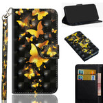 Housse Samsung Galaxy Note 20 Ultra Papillons Jaunes