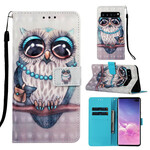 Housse Samsung Galaxy S10 5G Miss Hibou