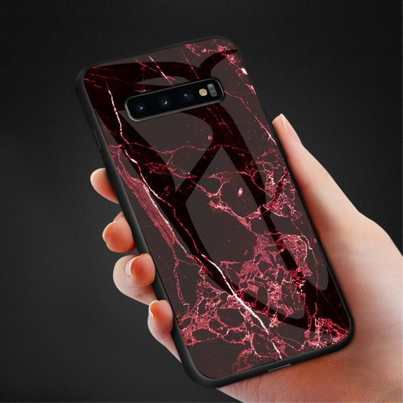 Coque Samsung Galaxy S10 5G Verre Trempé Marbre