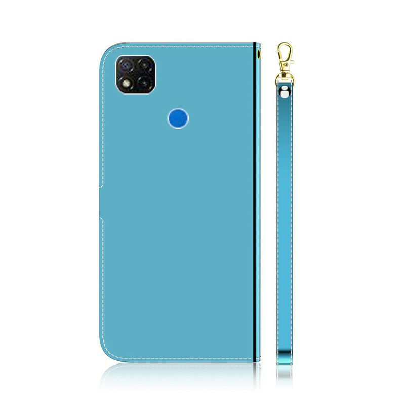 Housse Xiaomi Redmi 9A Simili Cuir Couverture MIroir