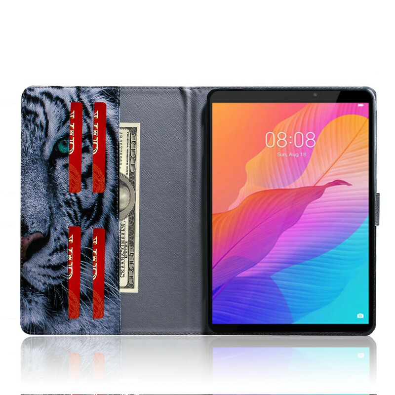 Housse Huawei MatePad T 8 Tête de Tigre