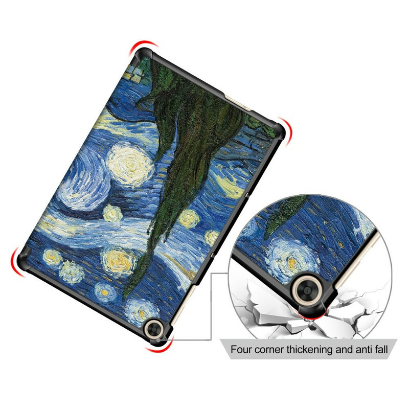 Smart Case Huawei MatePad T 10s Renforcée Van Gogh