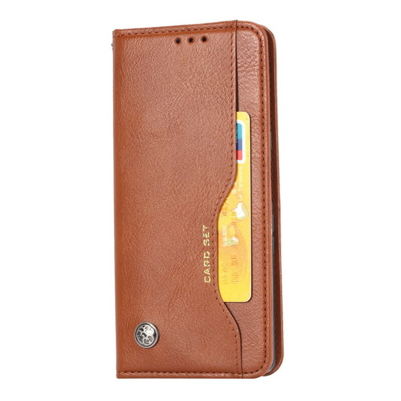 Flip Cover Xiaomi Redmi Note 9 Simili Cuir Porte-Cartes