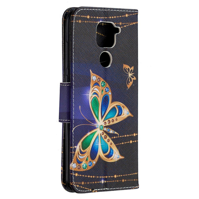 Housse Xiaomi Redmi Note 9 Papillon Magique