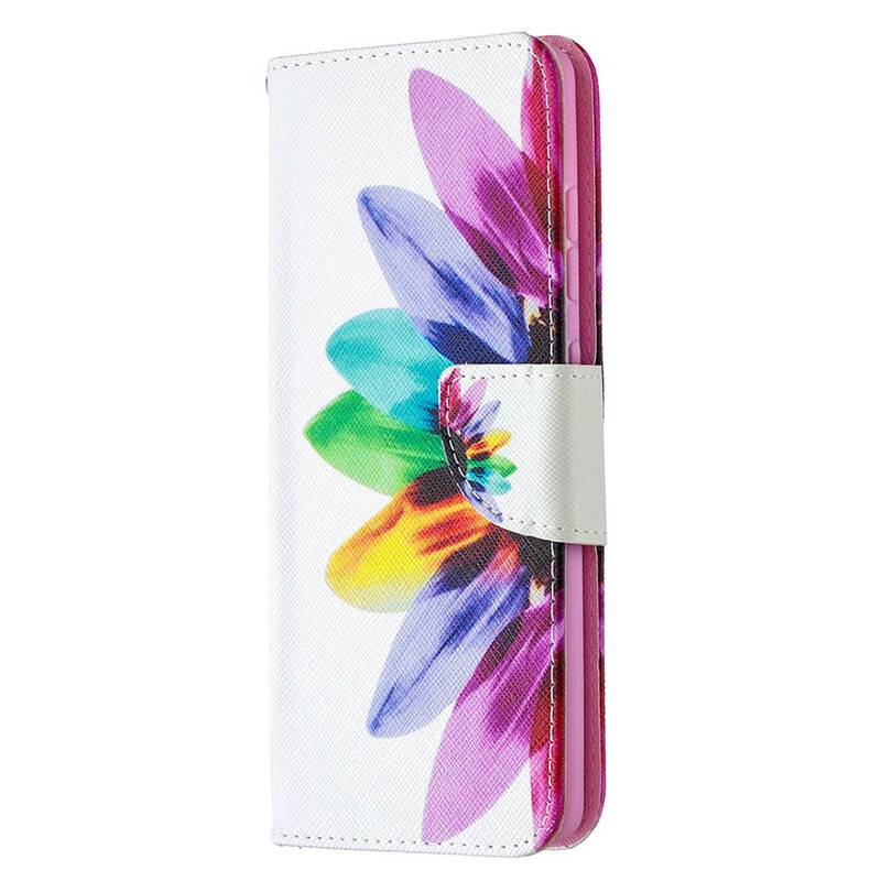 Housse Samsung Galaxy S20 FE Fleur Aquarelle