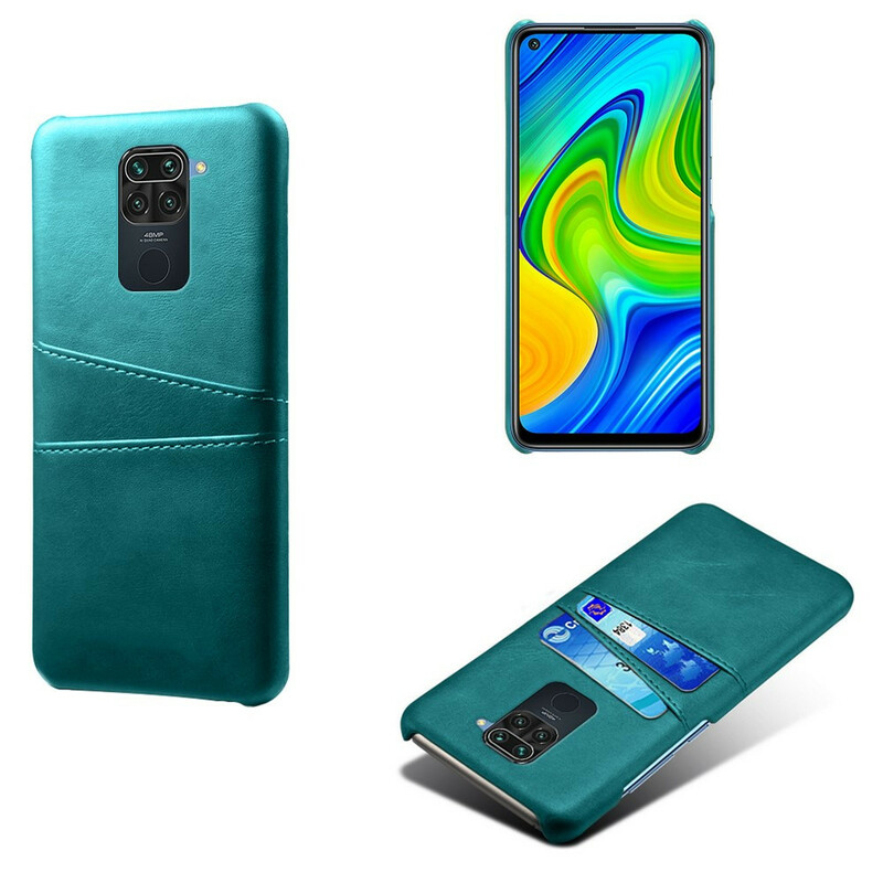 Coque Xiaomi Redmi Note 9 Double Porte Cartes KSQ