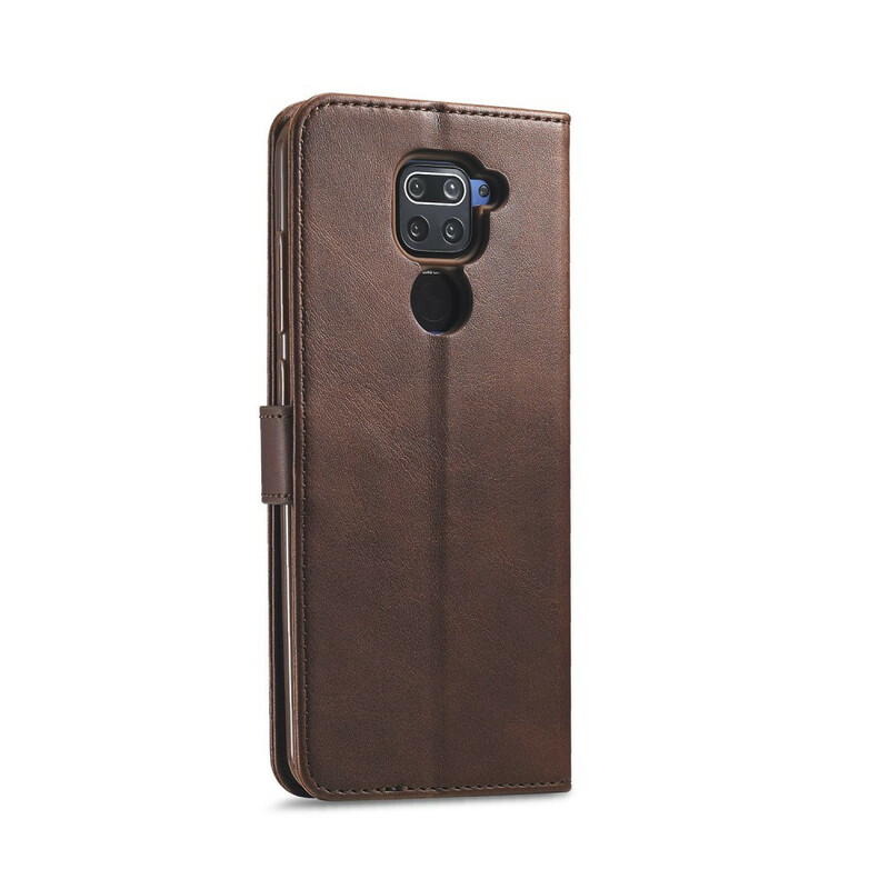 Housse Xiaomi Redmi Note 9 LC.IMEEKE Effet Cuir