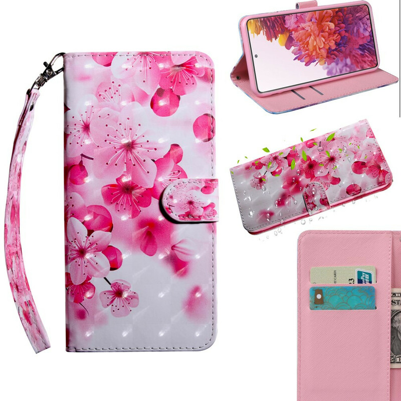 Housse Samsung Galaxy S20 FE Fleurs Roses