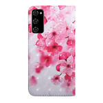 Housse Samsung Galaxy S20 FE Fleurs Roses