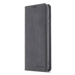 Flip Cover Xiaomi Redmi Note 9 Effet Cuir FORWENW