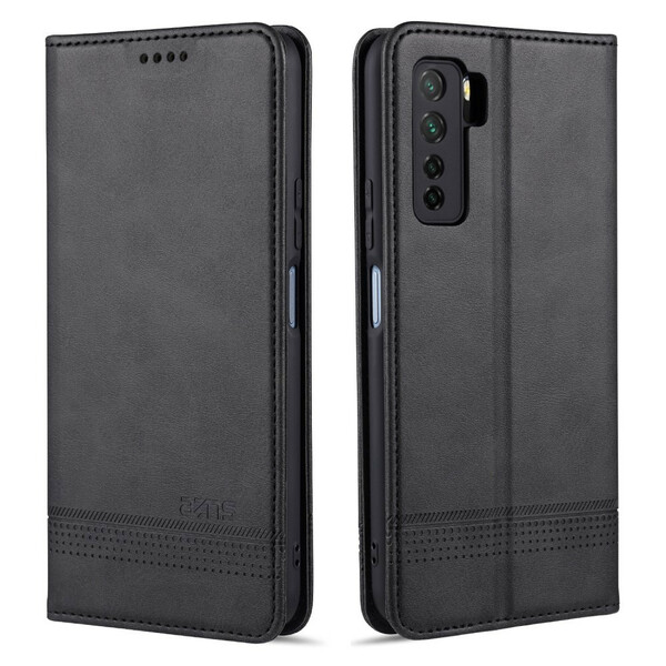 Flip Cover Huawei P40 Lite 5G Style Cuir AZNS