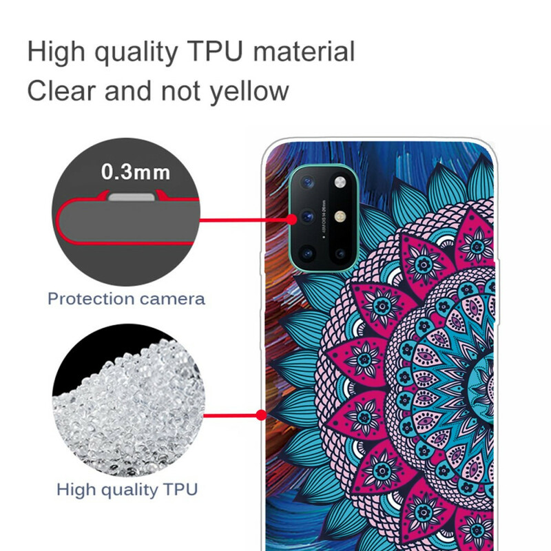 Coque OnePlus 8T Mandala Coloré