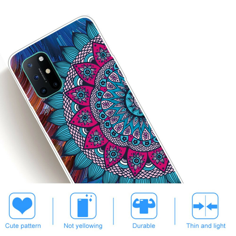 Coque OnePlus 8T Mandala Coloré