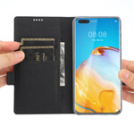 Flip Cover Huawei P40 Pro Plus Texturée VILI DMX