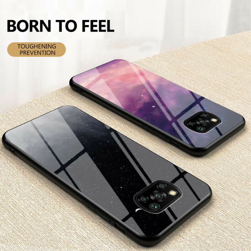 Coque Poco X3 Verre Trempé Beauty