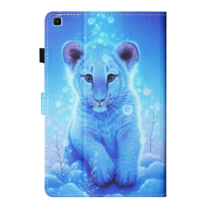 Housse Samsung Galaxy Tab A 8.0 (2019) Tigre Des Neiges